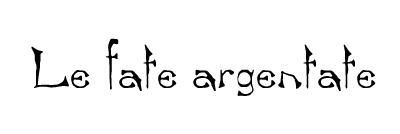 Le Fate Argentate argento logo