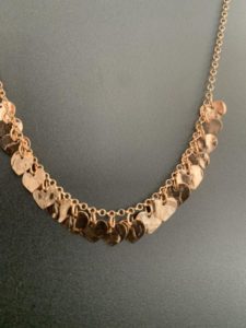 Collana in argento cuori