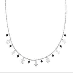 Amen Collana in Argento con Bambini