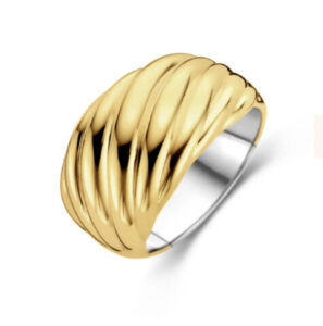 Ti Sento Anello in Argento Dorato