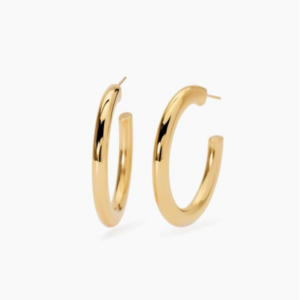 2Jewels Orecchini a Cerchio in Acciaio Dorato