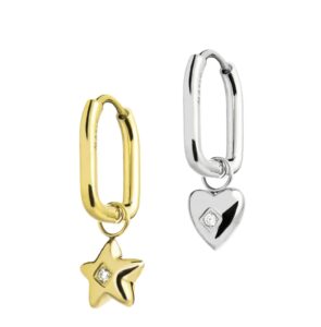 Orecchini in acciaio