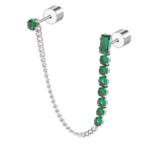 Mono orecchino in acciaio € 10