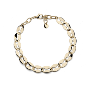 Collana dorata a girocollo